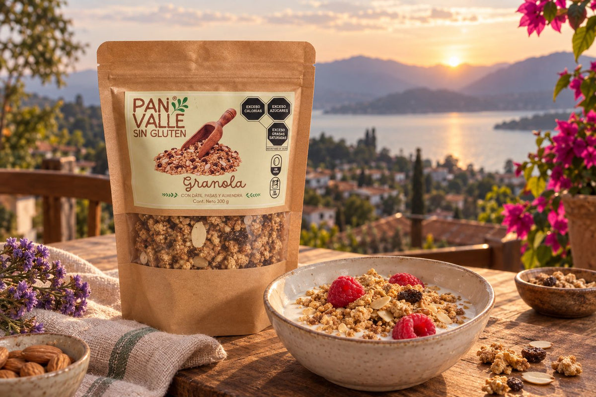 Granola con Dátil, Pasas y Almendra