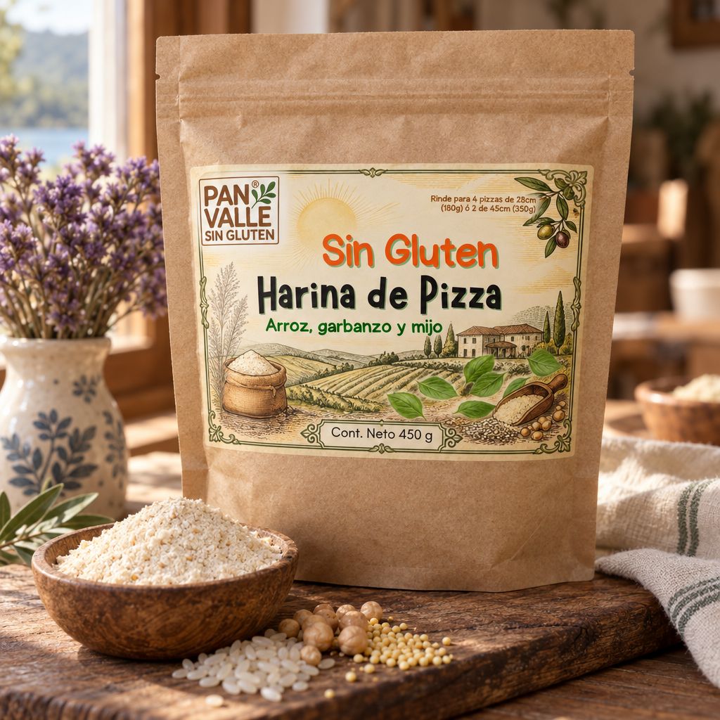 Harina de Pizza sin Gluten