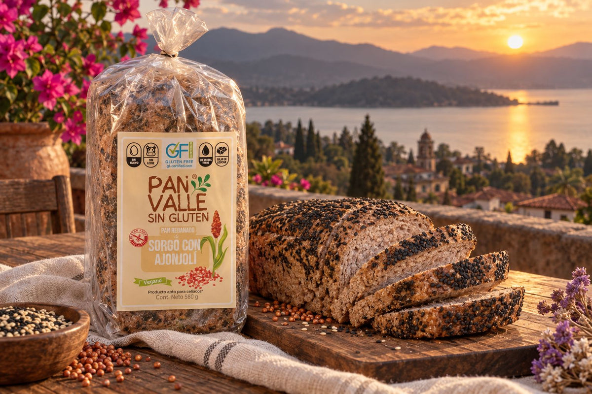 Pan de Sorgo con Ajonjolí